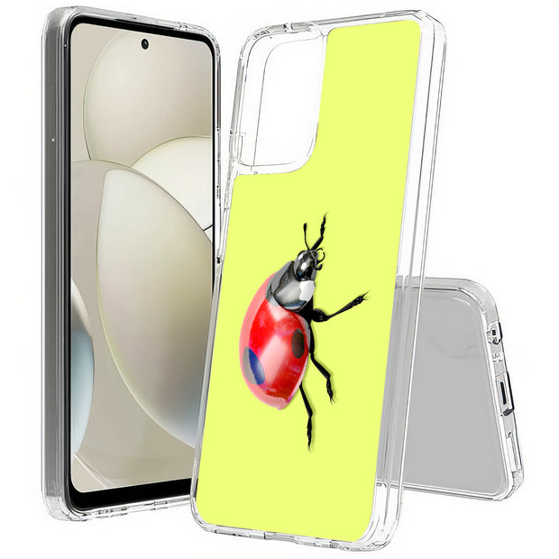 Ladybug Photo Print Slim Cover For Motorola Moto G (Power, Stylus, Play, 5G), Print in USA