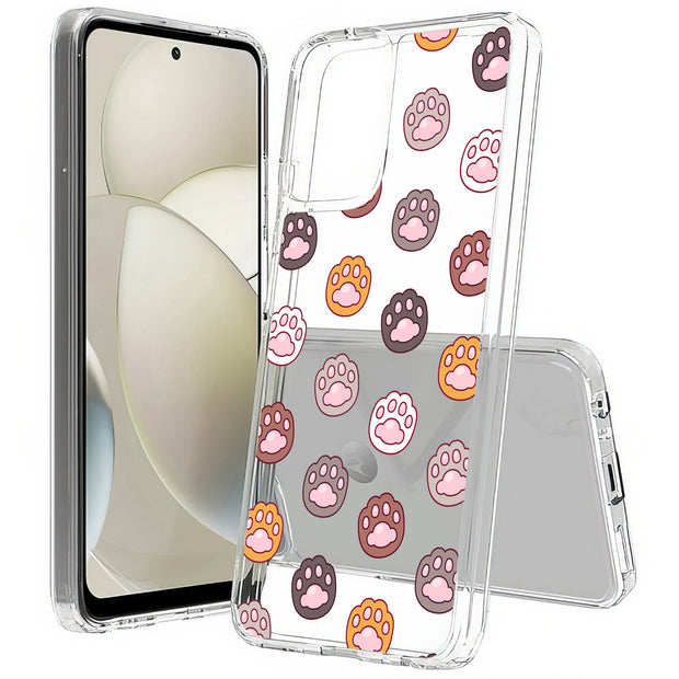 Cat Paw 3 Print Slim Cover For Motorola Moto G (Power, Stylus, Play, 5G), Print in USA