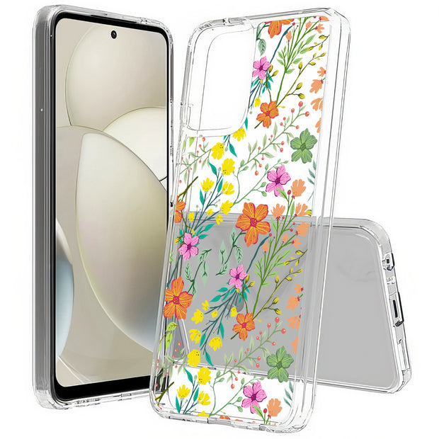 Flower 20 Print Slim Cover For Motorola Moto G (Power, Stylus, Play, 5G), Print in USA