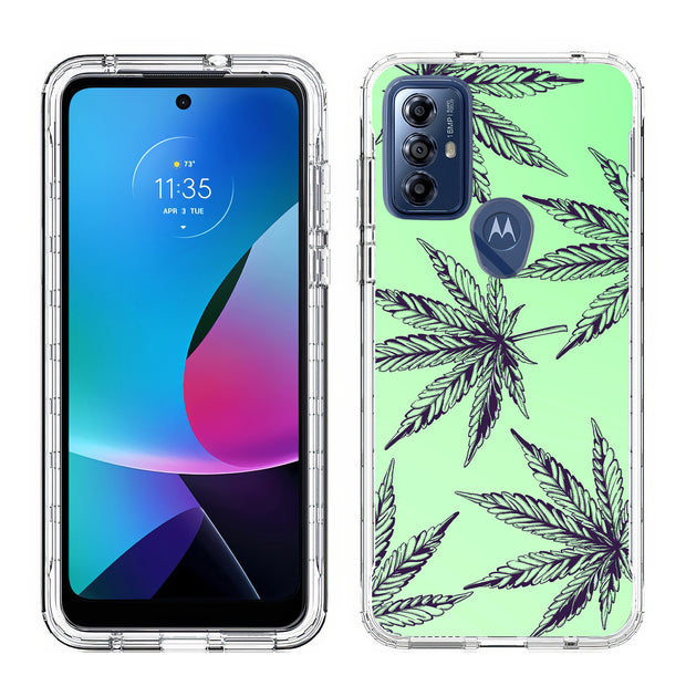 Marijuana Pot  Print Slim Cover For Motorola Moto G (Power, Stylus, Play, 5G), Print in USA