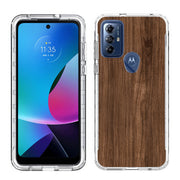 Wood 3 Print Slim Cover For Motorola Moto G (Power, Stylus, Play, 5G), Print in USA