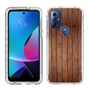 Wood 7 Print Slim Cover For Motorola Moto G (Power, Stylus, Play, 5G), Print in USA