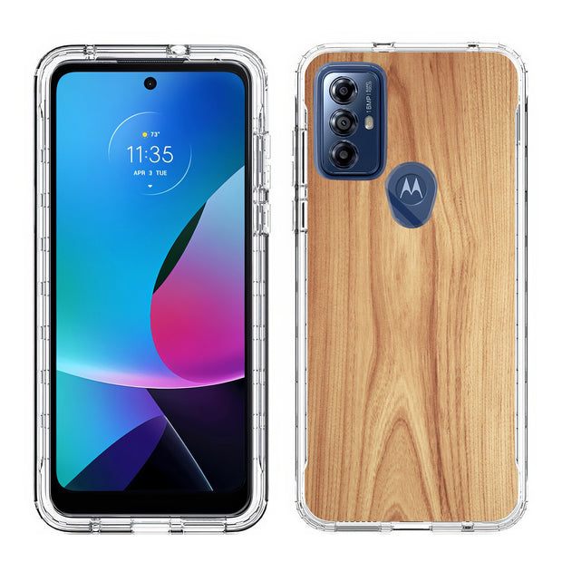 Wood 13 Print Slim Cover For Motorola Moto G (Power, Stylus, Play, 5G), Print in USA