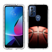 Basketball Fade Print Slim Cover For Motorola Moto G (Power, Stylus, Play, 5G), Print in USA