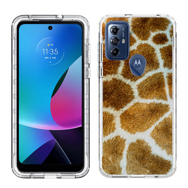 Giraffe Fur 1 Print Slim Cover For Motorola Moto G (Power, Stylus, Play, 5G), Print in USA