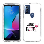 Wine Not Print Slim Cover For Motorola Moto G (Power, Stylus, Play, 5G), Print in USA