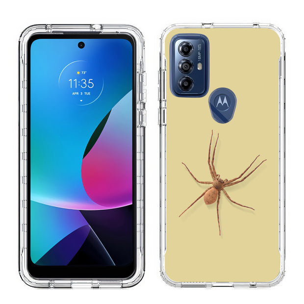 Spider Photo Print Slim Cover For Motorola Moto G (Power, Stylus, Play, 5G), Print in USA