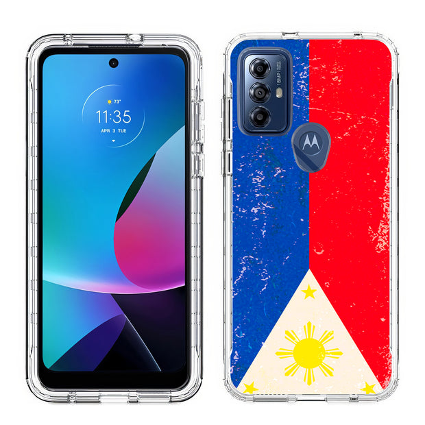 Philippines 2 Print Slim Cover For Motorola Moto G (Power, Stylus, Play, 5G), Print in USA