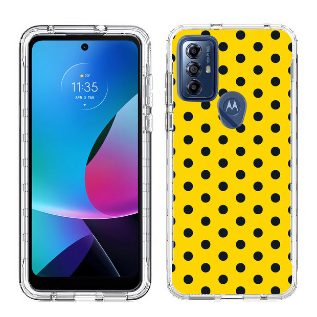 Polka Dot 9 Print Slim Cover For Motorola Moto G (Power, Stylus, Play, 5G), Print in USA