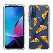 Yummy Pizza Print Slim Cover For Motorola Moto G (Power, Stylus, Play, 5G), Print in USA