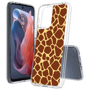 Giraffe Spot Print Slim Cover For Motorola Moto G (Power, Stylus, Play, 5G), Print in USA