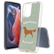 Retriever Dog Print Slim Cover For Motorola Moto G (Power, Stylus, Play, 5G), Print in USA