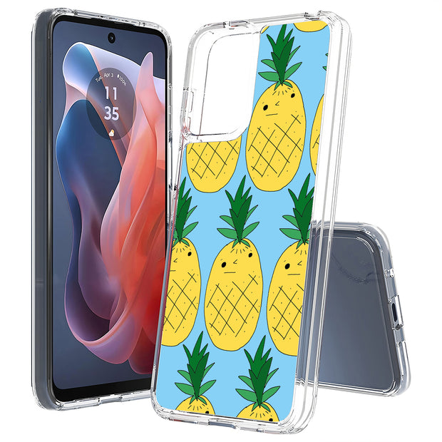 Pineapple 1 Print Slim Cover For Motorola Moto G (Power, Stylus, Play, 5G), Print in USA