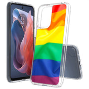 Rainbow LGBTQ Print Slim Cover For Motorola Moto G (Power, Stylus, Play, 5G), Print in USA