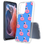 Cute Flamingo Print Slim Cover For Motorola Moto G (Power, Stylus, Play, 5G), Print in USA