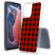 Classic Plaid Print Slim Cover For Motorola Moto G (Power, Stylus, Play, 5G), Print in USA