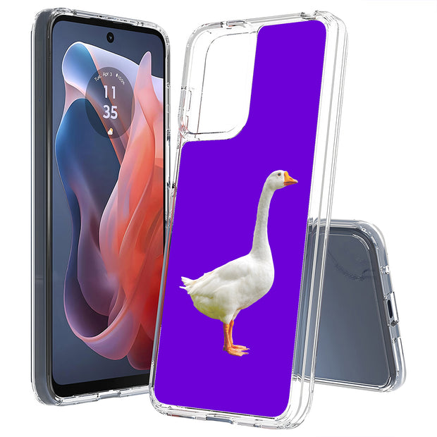 Goose Photo Print Slim Cover For Motorola Moto G (Power, Stylus, Play, 5G), Print in USA