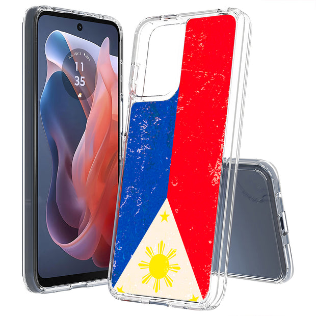 Philippines 2 Print Slim Cover For Motorola Moto G (Power, Stylus, Play, 5G), Print in USA