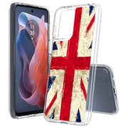 Old UK Flag Print Slim Cover For Motorola Moto G (Power, Stylus, Play, 5G), Print in USA