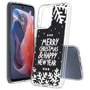 Merry Christmas Print Slim Cover For Motorola Moto G (Power, Stylus, Play, 5G), Print in USA