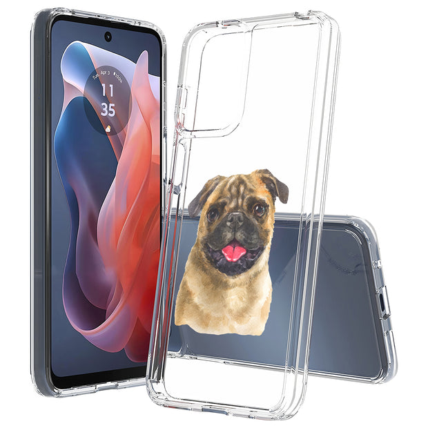 Dog Painting j Print Slim Cover For Motorola Moto G (Power, Stylus, Play, 5G), Print in USA