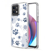 Paw Color 3 Print Slim Cover For Motorola Moto G (Power, Stylus, Play, 5G), Print in USA