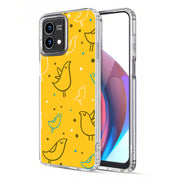 Birds Dots 1 Print Slim Cover For Motorola Moto G (Power, Stylus, Play, 5G), Print in USA