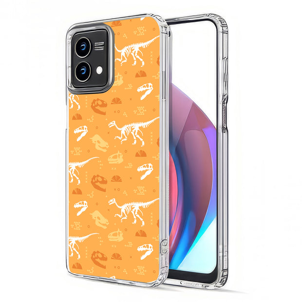 Dinosaur 5 Print Slim Cover For Motorola Moto G (Power, Stylus, Play, 5G), Print in USA