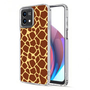 Giraffe Spot Print Slim Cover For Motorola Moto G (Power, Stylus, Play, 5G), Print in USA