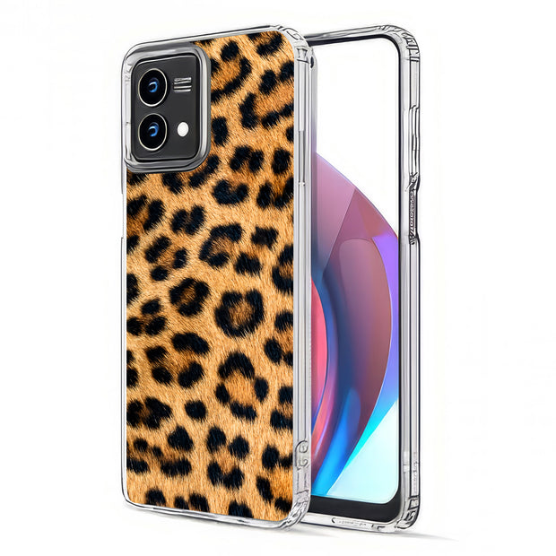 Leopard Fur 4 Print Slim Cover For Motorola Moto G (Power, Stylus, Play, 5G), Print in USA