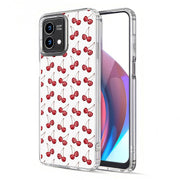 Cherries Print Slim Cover For Motorola Moto G (Power, Stylus, Play, 5G), Print in USA