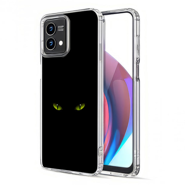 Cat Eyes Print Slim Cover For Motorola Moto G (Power, Stylus, Play, 5G), Print in USA