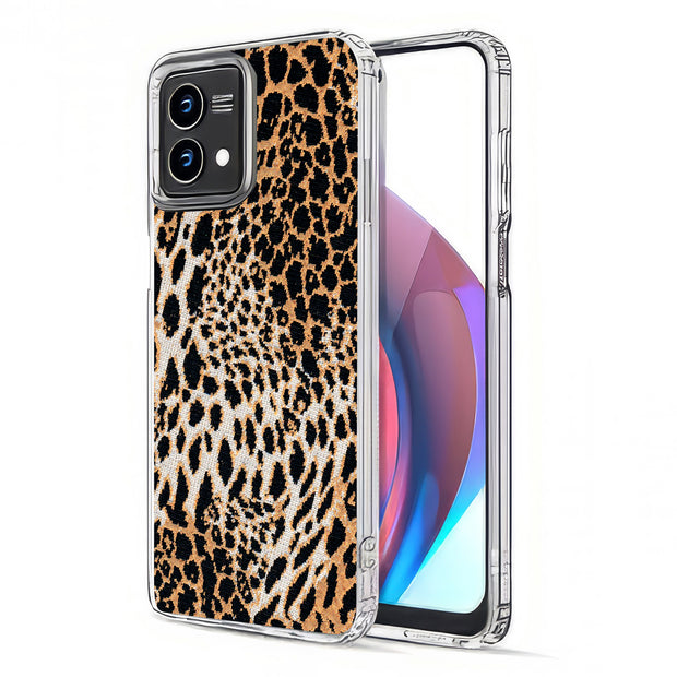 Leopard Pattern Print Slim Cover For Motorola Moto G (Power, Stylus, Play, 5G), Print in USA