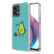 Funny Avocado 2 Print Slim Cover For Motorola Moto G (Power, Stylus, Play, 5G), Print in USA