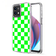 Bright Checker Print Slim Cover For Motorola Moto G (Power, Stylus, Play, 5G), Print in USA