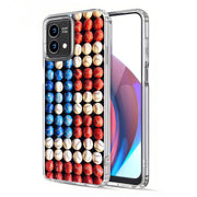 USA Baseball Print Slim Cover For Motorola Moto G (Power, Stylus, Play, 5G), Print in USA