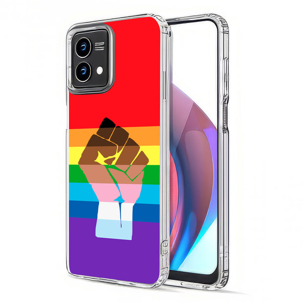 BLM Pride Print Slim Cover For Motorola Moto G (Power, Stylus, Play, 5G), Print in USA