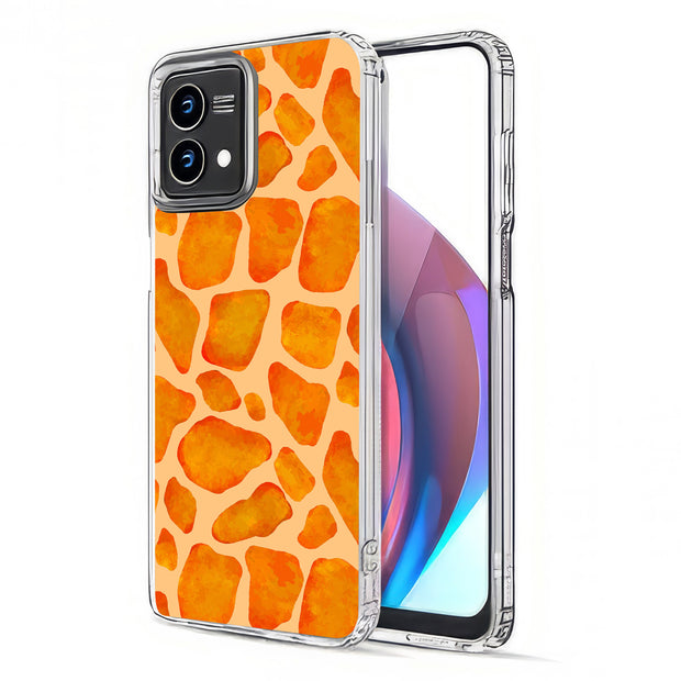 Giraffe Fur Print Slim Cover For Motorola Moto G (Power, Stylus, Play, 5G), Print in USA