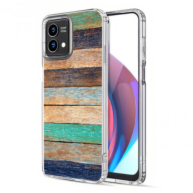 Wood 5 Print Slim Cover For Motorola Moto G (Power, Stylus, Play, 5G), Print in USA