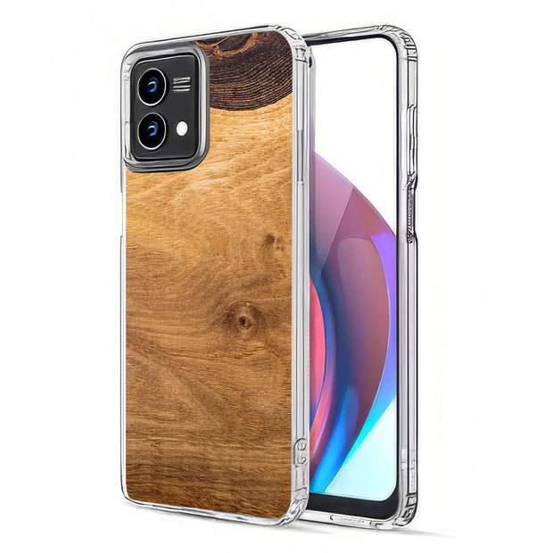 Wood 9 Print Slim Cover For Motorola Moto G (Power, Stylus, Play, 5G), Print in USA