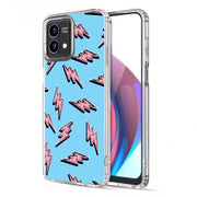 Lightning Shape Print Slim Cover For Motorola Moto G (Power, Stylus, Play, 5G), Print in USA