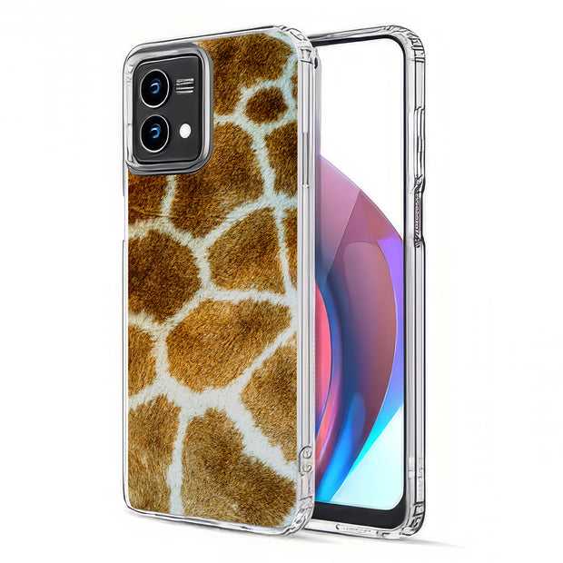 Giraffe Fur 1 Print Slim Cover For Motorola Moto G (Power, Stylus, Play, 5G), Print in USA