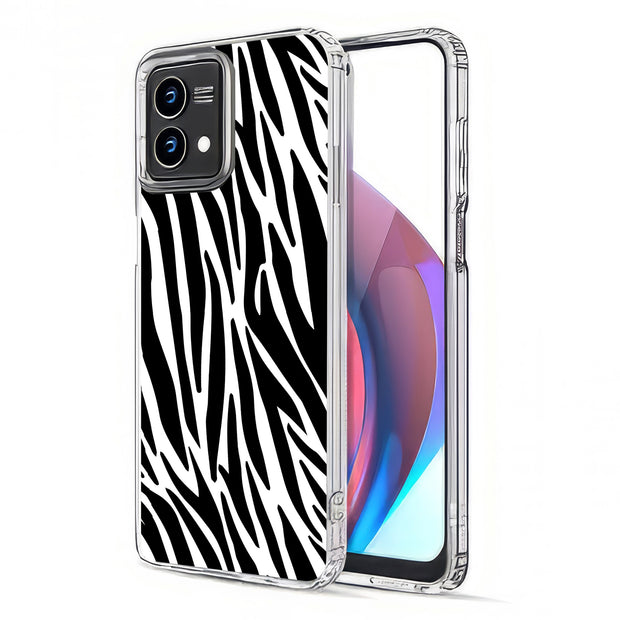 Zebra 2 Print Slim Cover For Motorola Moto G (Power, Stylus, Play, 5G), Print in USA