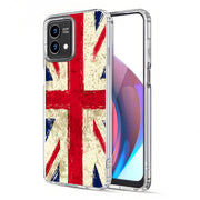 Old UK Flag Print Slim Cover For Motorola Moto G (Power, Stylus, Play, 5G), Print in USA