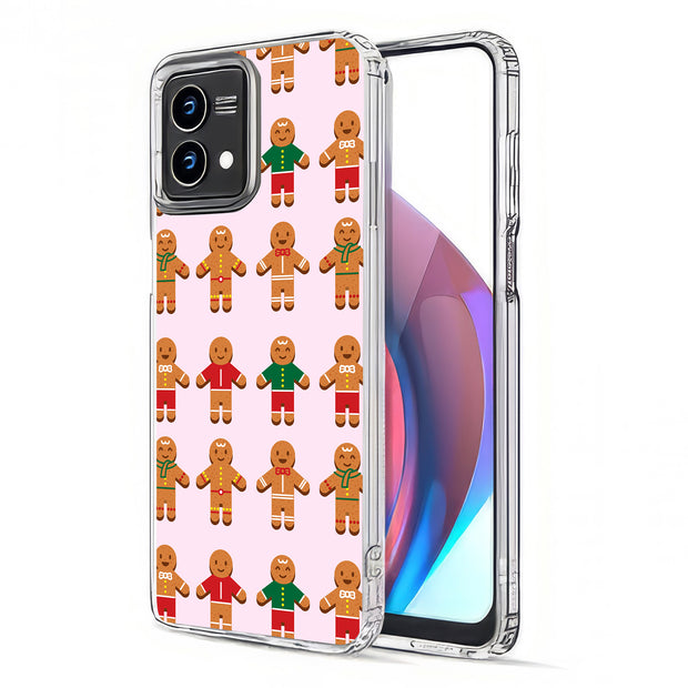 Gingerbread Man Print Slim Cover For Motorola Moto G (Power, Stylus, Play, 5G), Print in USA