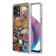 Food Collage Print Slim Cover For Motorola Moto G (Power, Stylus, Play, 5G), Print in USA