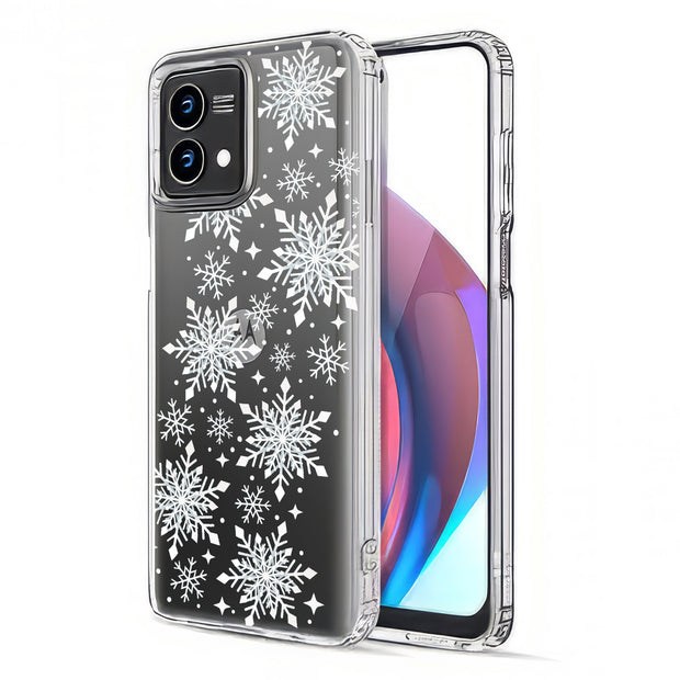 Snowflake 2 Print Slim Cover For Motorola Moto G (Power, Stylus, Play, 5G), Print in USA