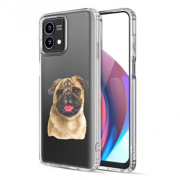 Dog Painting j Print Slim Cover For Motorola Moto G (Power, Stylus, Play, 5G), Print in USA