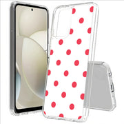 Dots White Print Slim Cover For Motorola Moto G (Power, Stylus, Play, 5G), Print in USA