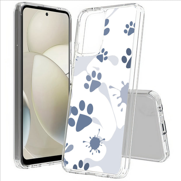 Paw Color 3 Print Slim Cover For Motorola Moto G (Power, Stylus, Play, 5G), Print in USA